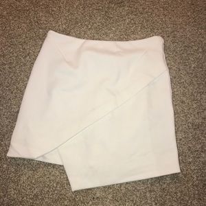 White Envelope Skirt